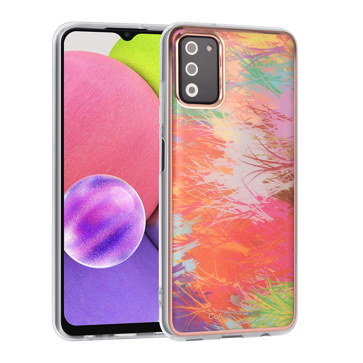 UNIQ Classic Case Samsung Galaxy A03s TPU Backcover hoesje - Graffiti Red-Hoesjes-Ilumina Benelux