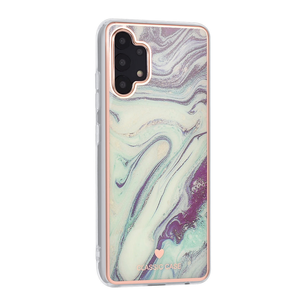 UNIQ Classic Case Samsung Galaxy A32 4G TPU Backcover hoesje - Marble Aquamarine-Hoesjes-Ilumina Benelux