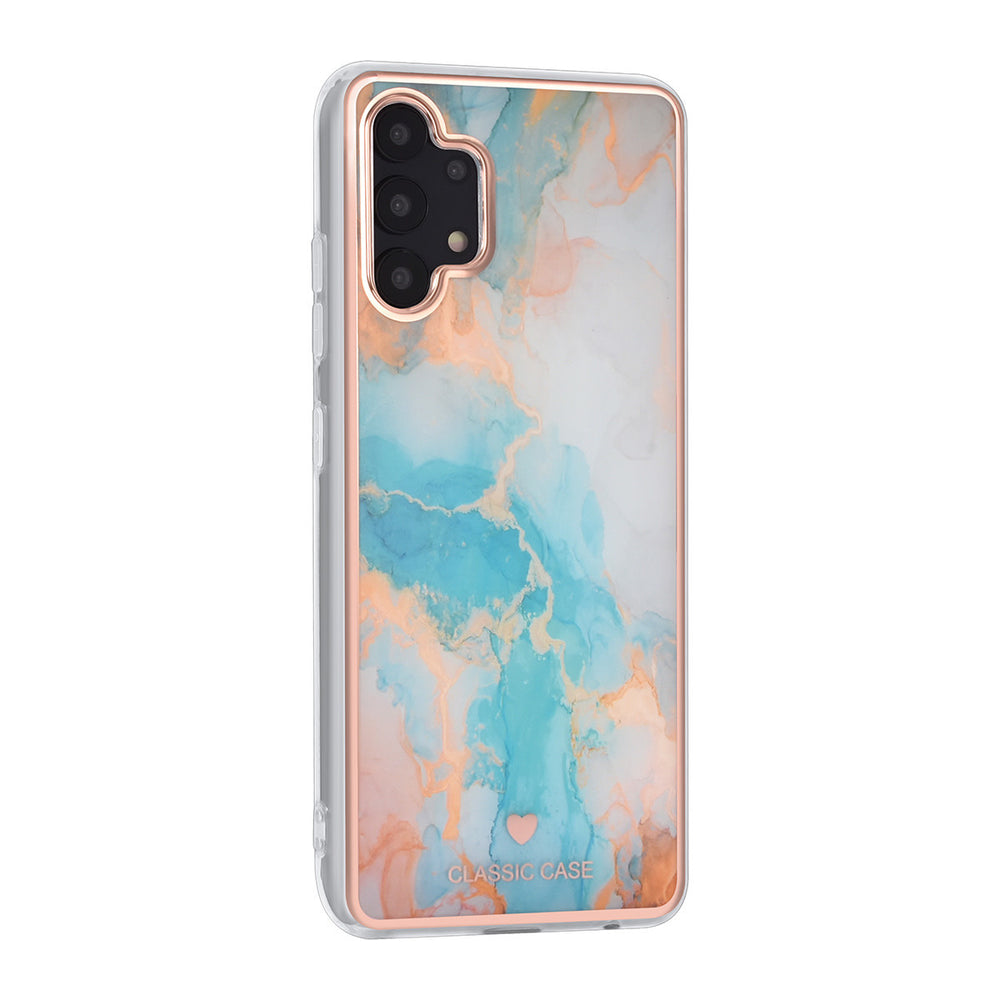 UNIQ Classic Case Samsung Galaxy A32 4G TPU Backcover hoesje - Marble Blue-Hoesjes-Ilumina Benelux