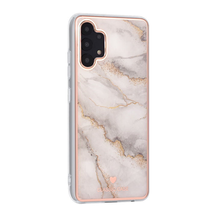 UNIQ Classic Case Samsung Galaxy A32 4G TPU Backcover hoesje - Marble White-Hoesjes-Ilumina Benelux