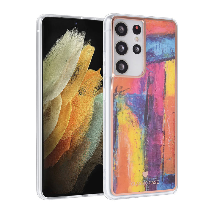 UNIQ Classic Case Samsung Galaxy S21 Ultra TPU Backcover hoesje - Graffiti Art-Hoesjes-Ilumina Benelux