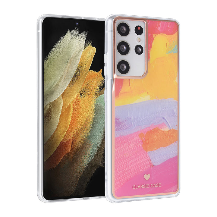 UNIQ Classic Case Samsung Galaxy S21 Ultra TPU Backcover hoesje - Graffiti-Hoesjes-Ilumina Benelux