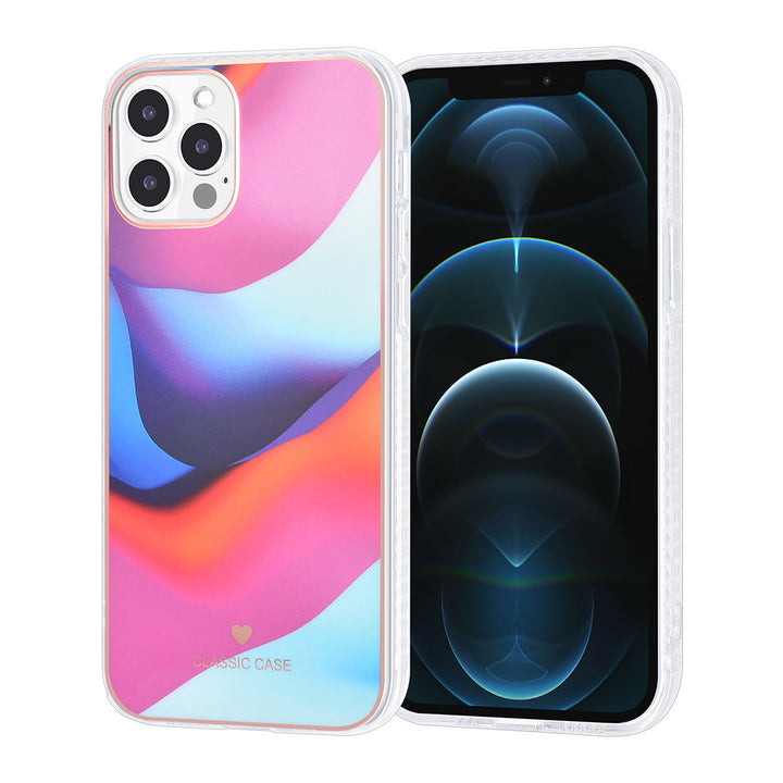 UNIQ Classic Case iPhone 12 - 12 Pro TPU Backcover hoesje - Curved Colors-Hoesjes-Ilumina Benelux