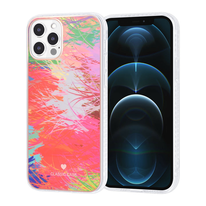 UNIQ Classic Case iPhone 12 - 12 Pro TPU Backcover hoesje - Graffiti Red-Hoesjes-Ilumina Benelux