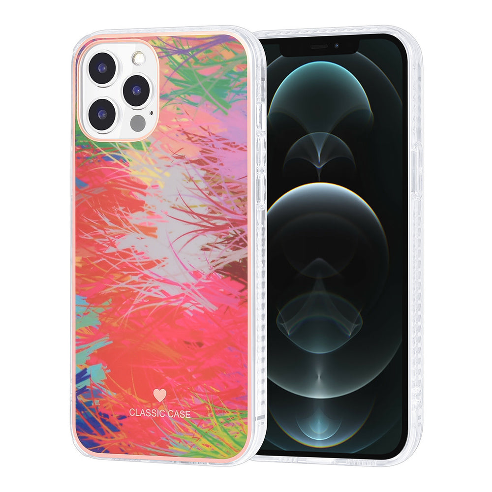 UNIQ Classic Case iPhone 12 Pro Max TPU Backcover hoesje - Graffiti Red-Hoesjes-Ilumina Benelux