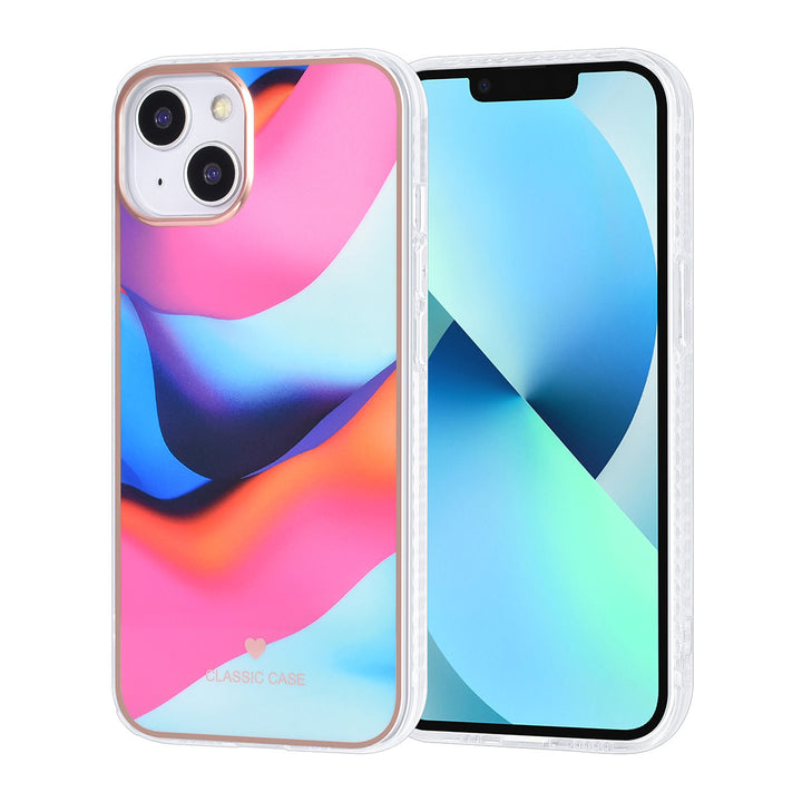 UNIQ Classic Case iPhone 13 & 14 TPU Back Cover hoesje - Curved Colors-Hoesjes-Ilumina Benelux