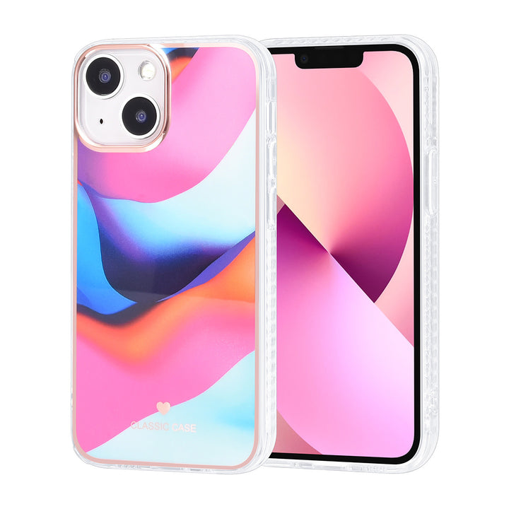 UNIQ Classic Case iPhone 13 Mini TPU Back Cover hoesje - Curved Colors-Hoesjes-Ilumina Benelux