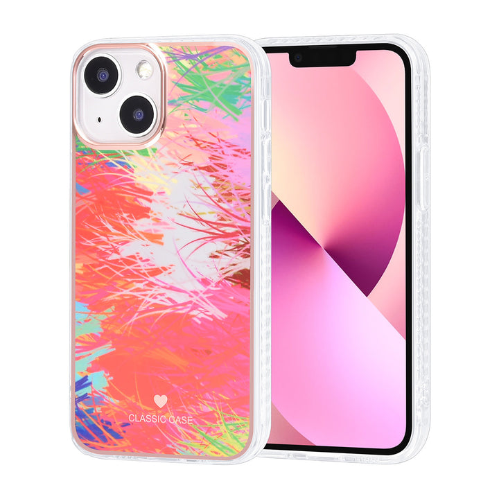 UNIQ Classic Case iPhone 13 Mini TPU Back Cover hoesje - Graffiti Red-Hoesjes-Ilumina Benelux