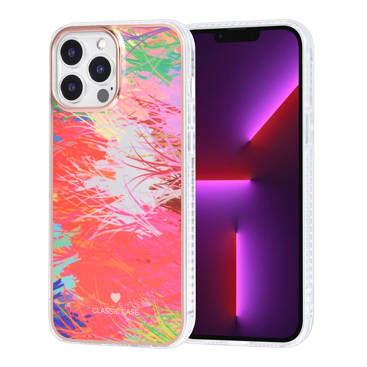 UNIQ Classic Case iPhone 13 Pro Max TPU Back Cover hoesje - Graffiti Red-Hoesjes-Ilumina Benelux