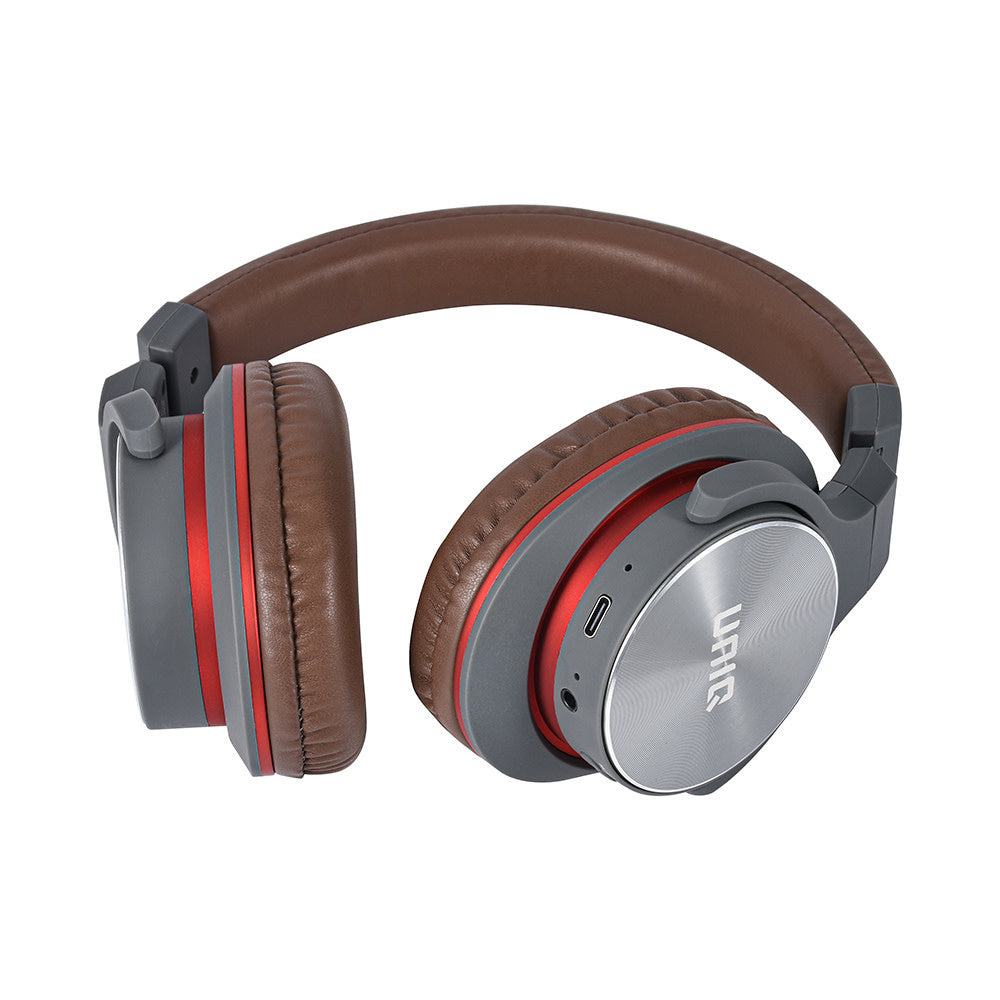 UNIQ Wireless Koptelefoon Deep Bass - Bruin-Koptelefoon-Ilumina Benelux
