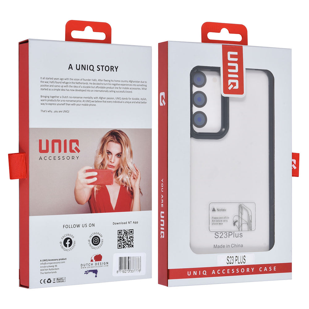 UNIQAccessory Galaxy S23 Plus Backcover hoesje - Zwart-Hoesjes-Ilumina Benelux