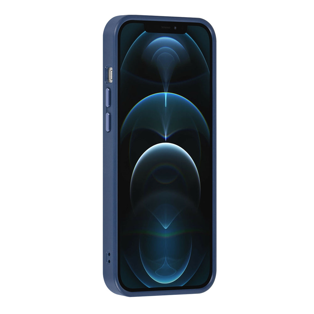 UNIQAccessory iPhone 12 Pro Max Backcover hoesje - Blauw-Hoesjes-Ilumina Benelux