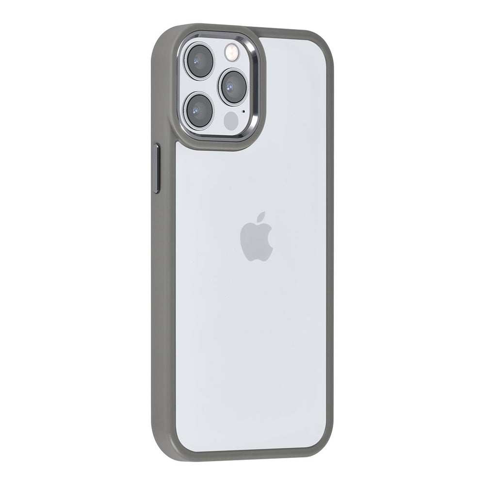 UNIQAccessory iPhone 12 Pro Max Backcover hoesje - Grijs-Hoesjes-Ilumina Benelux