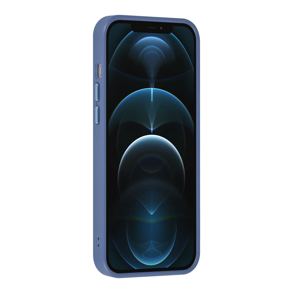 UNIQAccessory iPhone 12 Pro Max Backcover hoesje - LichtBlauw-Hoesjes-Ilumina Benelux