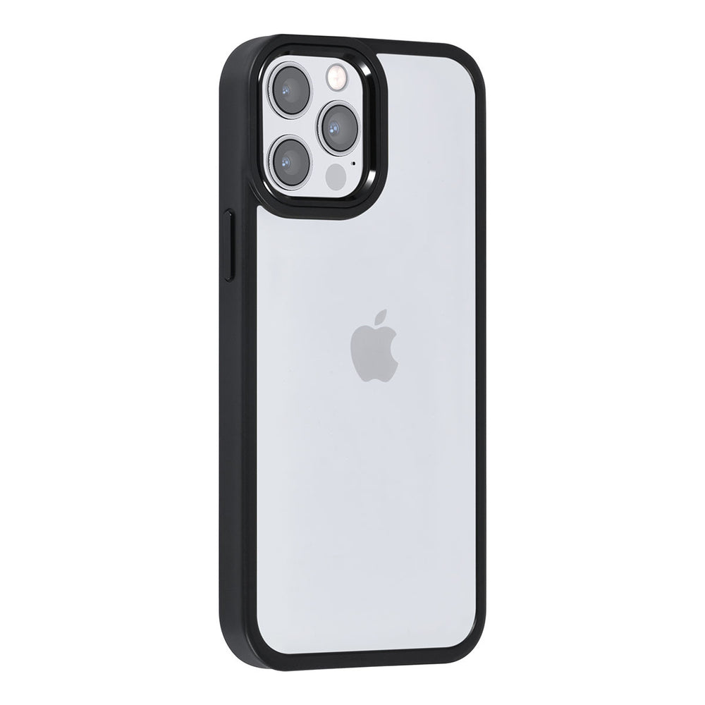 UNIQAccessory iPhone 12 Pro Max Backcover hoesje - Zwart-Hoesjes-Ilumina Benelux