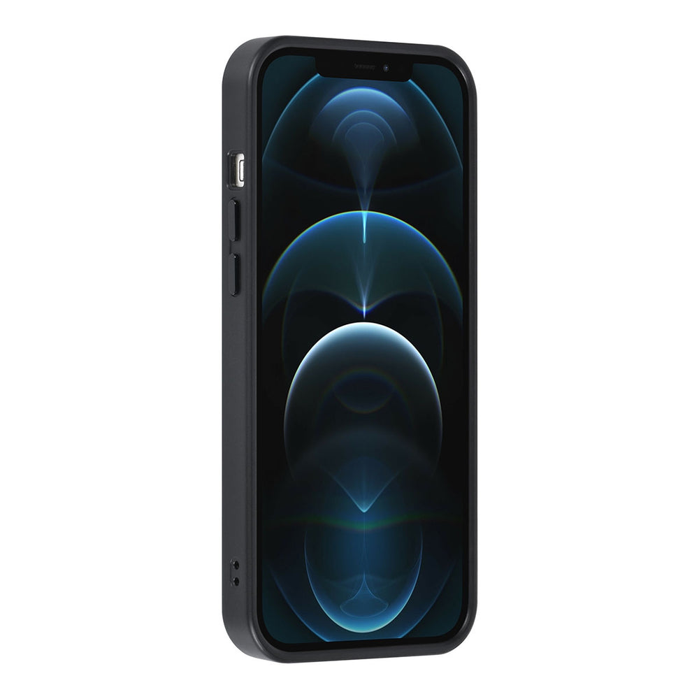 UNIQAccessory iPhone 12 Pro Max Backcover hoesje - Zwart-Hoesjes-Ilumina Benelux