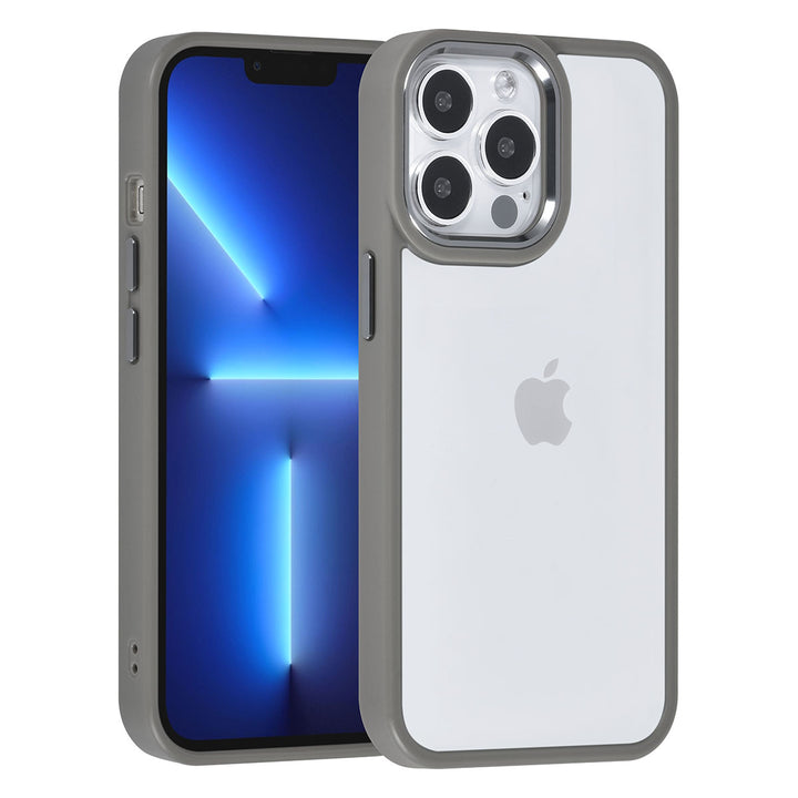 UNIQAccessory iPhone 13 Pro Backcover hoesje - Grijs-Hoesjes-Ilumina Benelux
