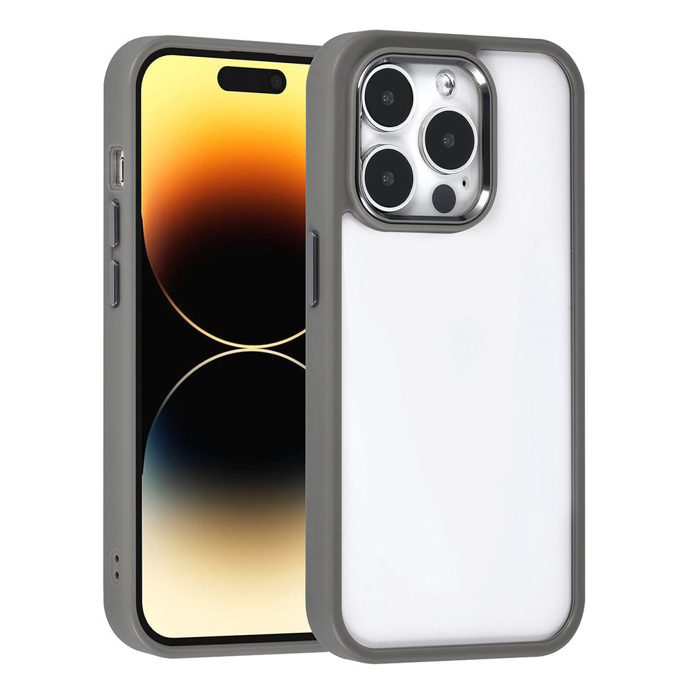 UNIQAccessory iPhone 14 Pro Backcover hoesje - Grijs-Hoesjes-Ilumina Benelux