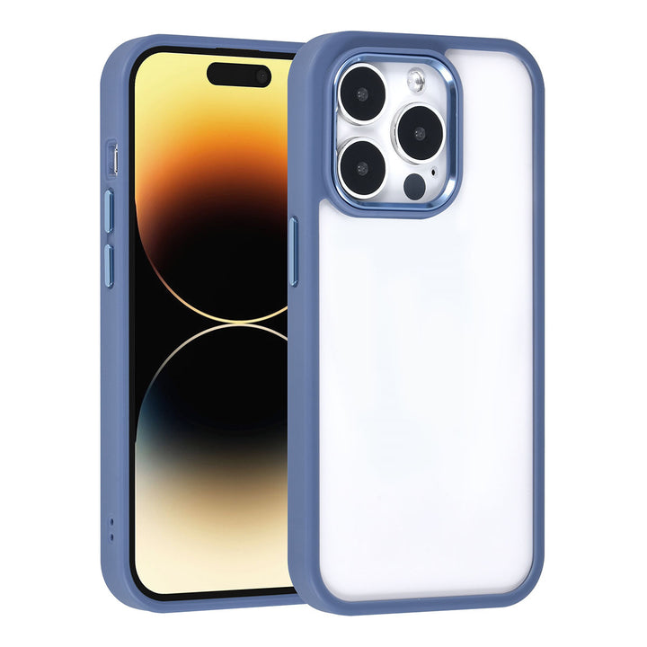 UNIQAccessory iPhone 14 Pro Backcover hoesje - LichtBlauw-Hoesjes-Ilumina Benelux