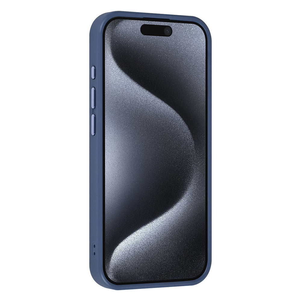 UNIQAccessory iPhone 15 Pro Backcover hoesje - Blauw-Hoesjes-Ilumina Benelux