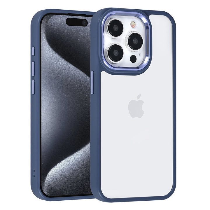 UNIQAccessory iPhone 15 Pro Backcover hoesje - Blauw-Hoesjes-Ilumina Benelux