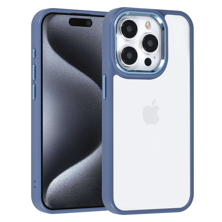 UNIQAccessory iPhone 15 Pro Backcover hoesje - LichtBlauw-Hoesjes-Ilumina Benelux