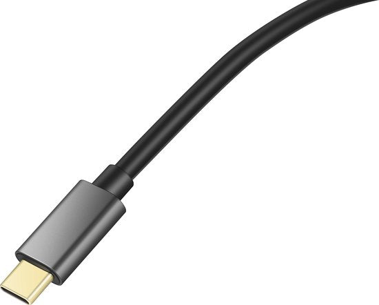 USB-C naar HDMI Kabel – Geschikt voor MacBook, Samsung, Huawei, Dell, HP, Lenovo, iPad Pro – 1.8 Meter – 4K Ultra HD – Zwart-Ilumina Benelux