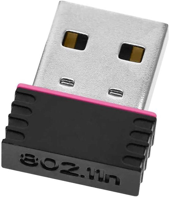 USB WiFi Adapter – 150Mbps Dongle – Dual Band 2,4/5GHz – Voor Windows & macOS – Zwart-Ilumina Benelux