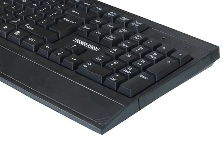 USB toetsenbord – Bekabeld QWERTY – Universeel voor pc & laptop – Plug & Play – Zwart-Toetsenbord-Ilumina Benelux