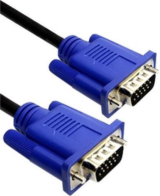 VGA kabel – Monitor kabel – 1,5 Meter – Zwart-USB-Kabels-Ilumina Benelux