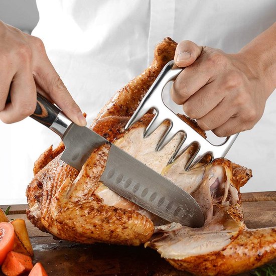 Vleesklauwen BBQ – Meat Claws – Pulled Pork Shredder – Set van 2 – Zwart-Barbecuegereedschapset-Ilumina Benelux