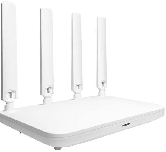 WiFi 6 Router – Dual-band 2,4/5 GHz – MU-MIMO + OFDMA – 1 WAN + 3 LAN Gigabit – 4 Antennes – Zwart-Router-Ilumina Benelux