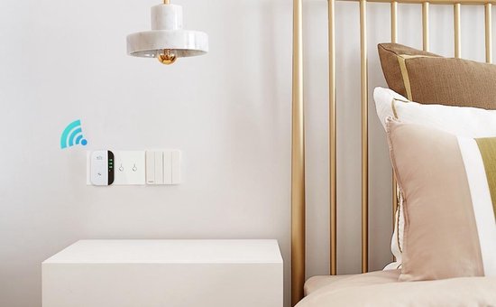 WiFi Repeater 300 Mbps – 2,4GHz Range Extender – Repeater/AP/WPS – LAN-poort – Voor groot huis, tuin of villa – Wit-Ilumina Benelux