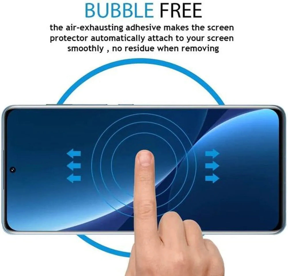 Xiaomi 12 Pro Screenprotector Full Cover Screenprotector Gehard 9H – 3-Pack-Ilumina Benelux