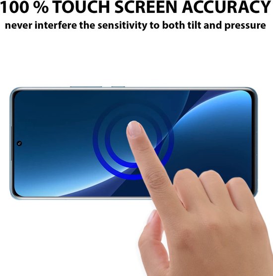 Xiaomi 12S Pro / 12 Pro Screenprotector Gehard 9H Screenprotector Full Cover – Tempered Glas – 1-Pack-Ilumina Benelux
