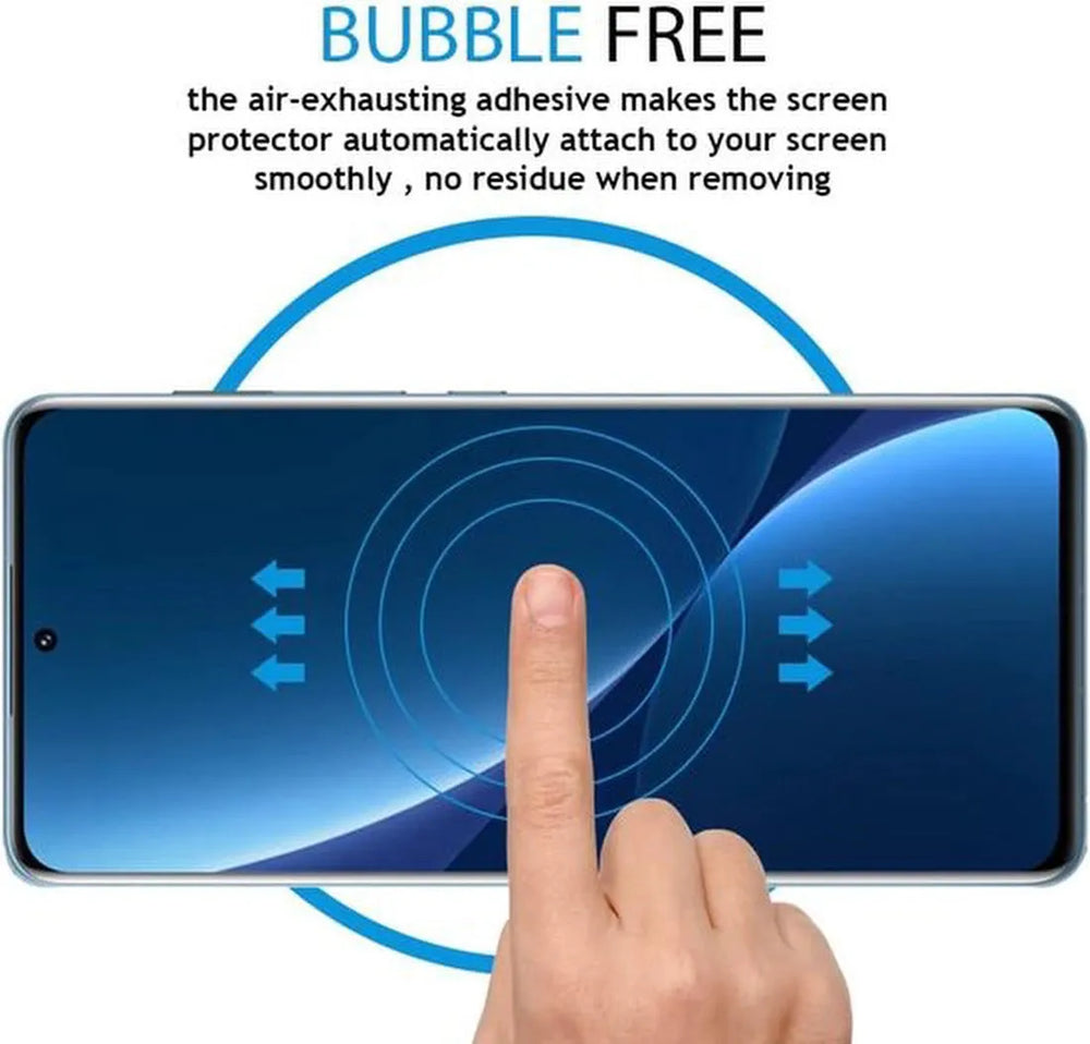 Xiaomi 12S Pro / 12 Pro Screenprotector Gehard 9H Screenprotector Full Cover – Tempered Glas – 1-Pack-Ilumina Benelux