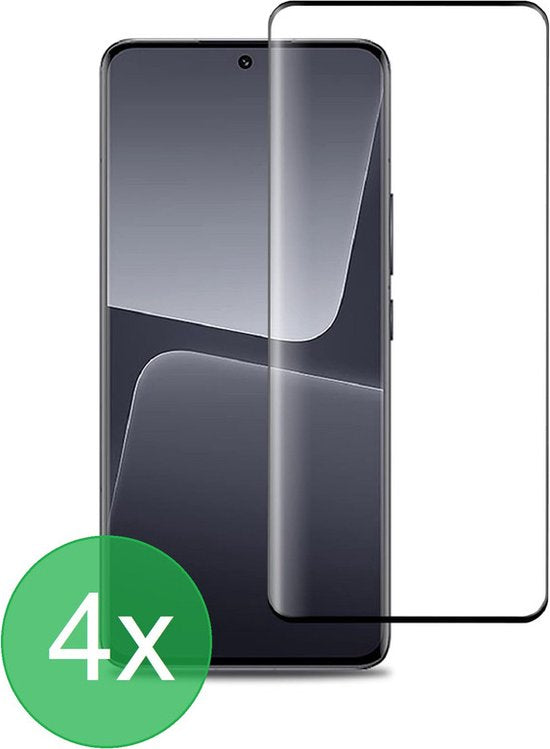 Xiaomi 13 Pro Screenprotector Full Cover – 9H Gehard Glas – 4-Pack-Ilumina Benelux