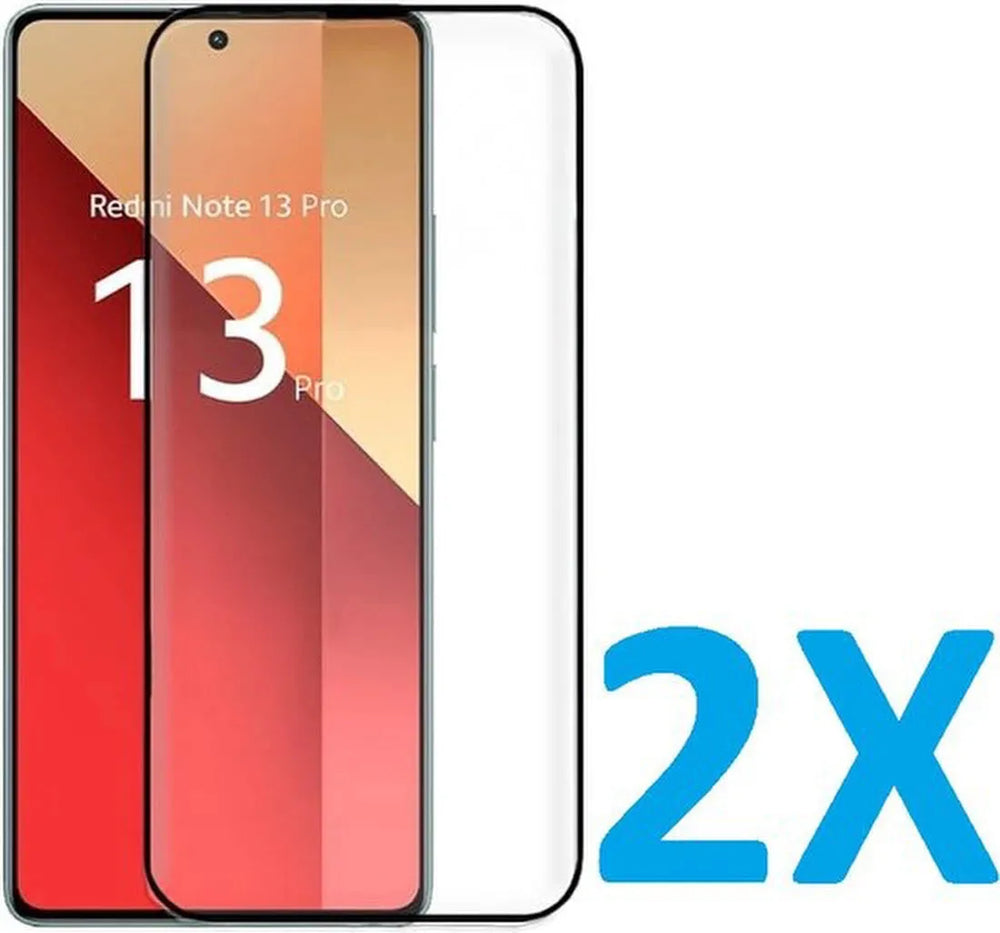 Xiaomi 13 Pro Screenprotector Full Cover Screenprotector Gehard 9H – 2-Pack-Ilumina Benelux