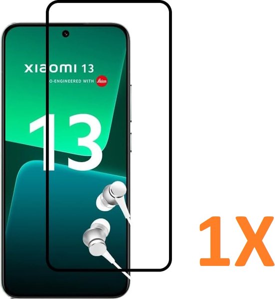 Xiaomi 13 Screenprotector Full Cover – 9H Gehard Glas – 1-Pack-Ilumina Benelux