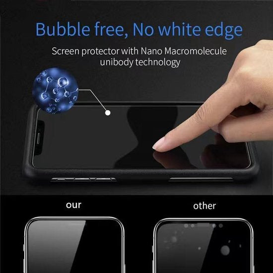 Xiaomi 13 Screenprotector Full Cover Screenprotector Gehard 9H – 2-Pack-Ilumina Benelux