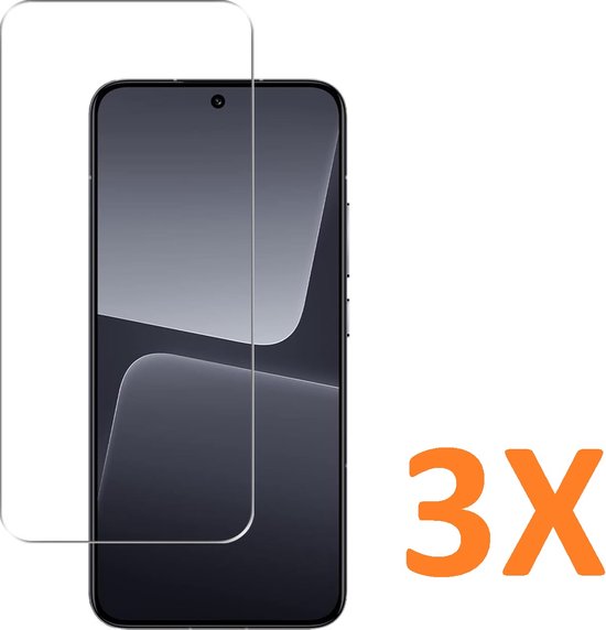 Xiaomi 13 Screenprotector Gehard 9H – Anti-kras – 3-Pack-Ilumina Benelux