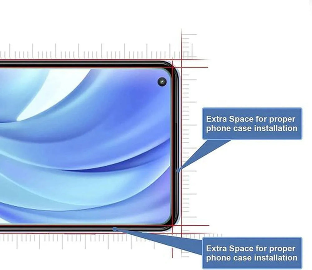 Xiaomi Mi 11 / Mi 11 Pro Screenprotector Gehard 9H – Anti-kras – Tempered Glas – 1-Pack-Ilumina Benelux