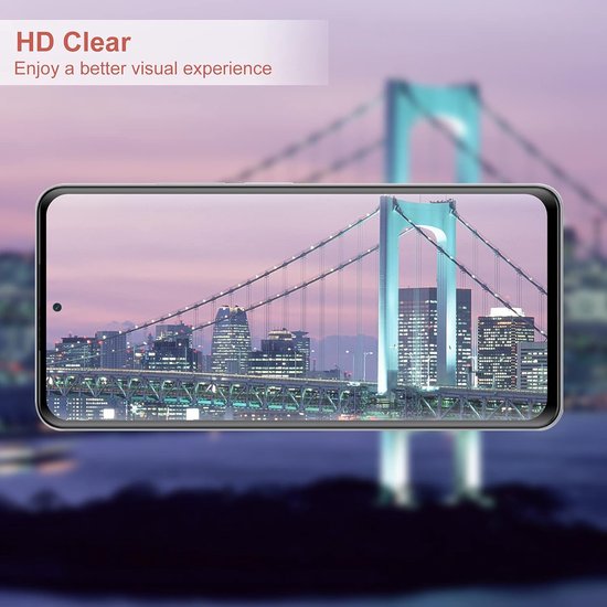 Xiaomi Mi 11T / 11T Pro Screenprotector Full Cover Screenprotector Gehard 9H – 2-Pack-Ilumina Benelux