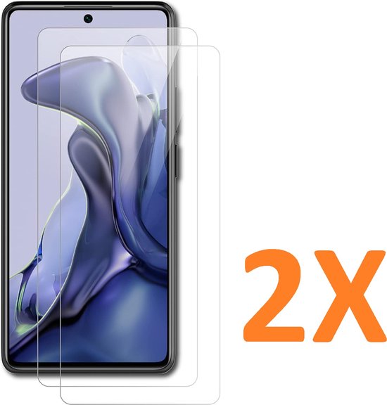 Xiaomi Mi 11T/11T Pro Screenprotector Gehard 9H – Anti-kras – 2-Pack-Ilumina Benelux