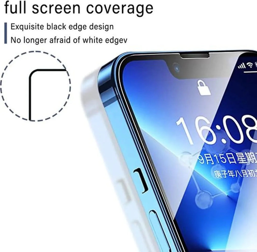 Xiaomi Mi 11T/11T Pro Screenprotector Gehard 9H Screenprotector Full Cover – 2-Pack-Ilumina Benelux