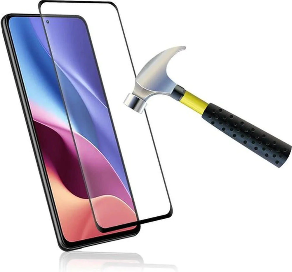 Xiaomi Mi 11i & Poco F3 Screenprotector Gehard 9H Screenprotector Full Cover – 2-Pack Tempered Glas-Ilumina Benelux
