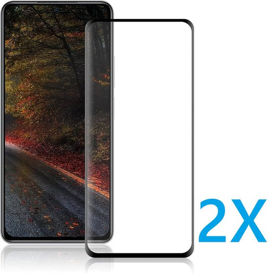 Xiaomi Mi 13 Lite Screenprotector Full Cover Screenprotector Gehard 9H – 2-Pack-Ilumina Benelux