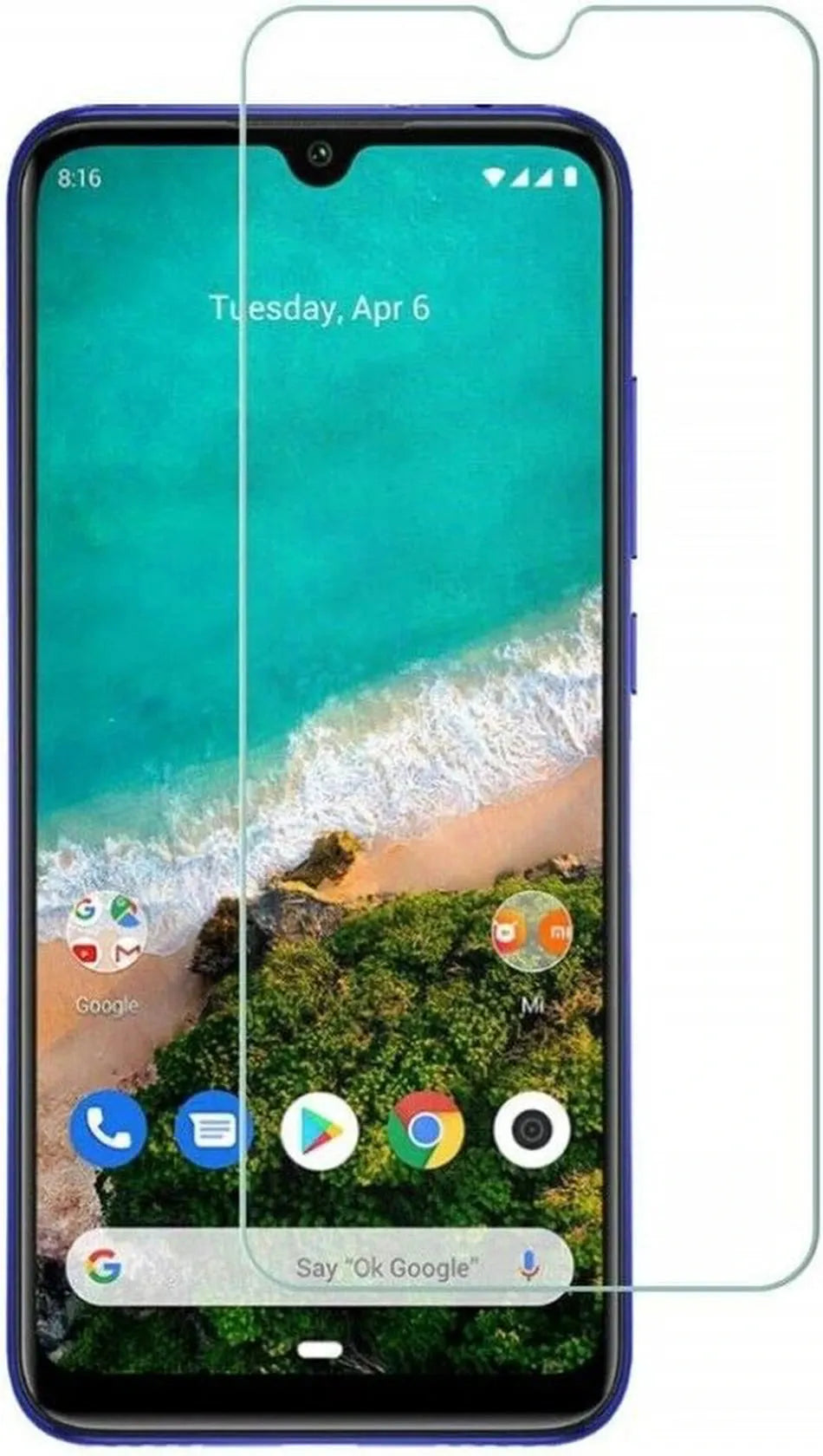 Xiaomi Mi A3 Screenprotector Gehard 9H – Anti Kras – 5-Pack-Ilumina Benelux