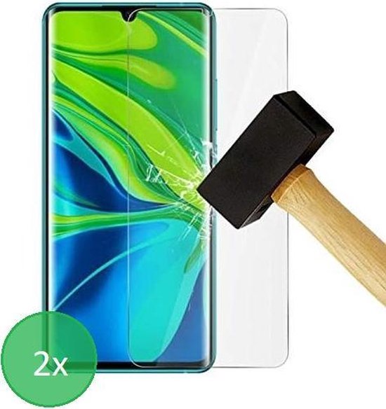 Xiaomi Mi Note 10 Lite Screenprotector Gehard 9H – Anti-kras – 2-Pack Tempered Glas-Ilumina Benelux