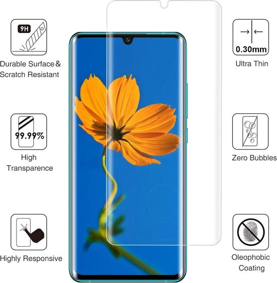 Xiaomi Mi Note 10 Screenprotector Gehard 9H – Anti Kras – Tempered Glas – 2-Pack-Ilumina Benelux